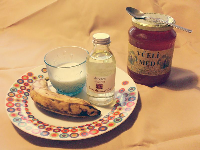 Ingrediencie na masku